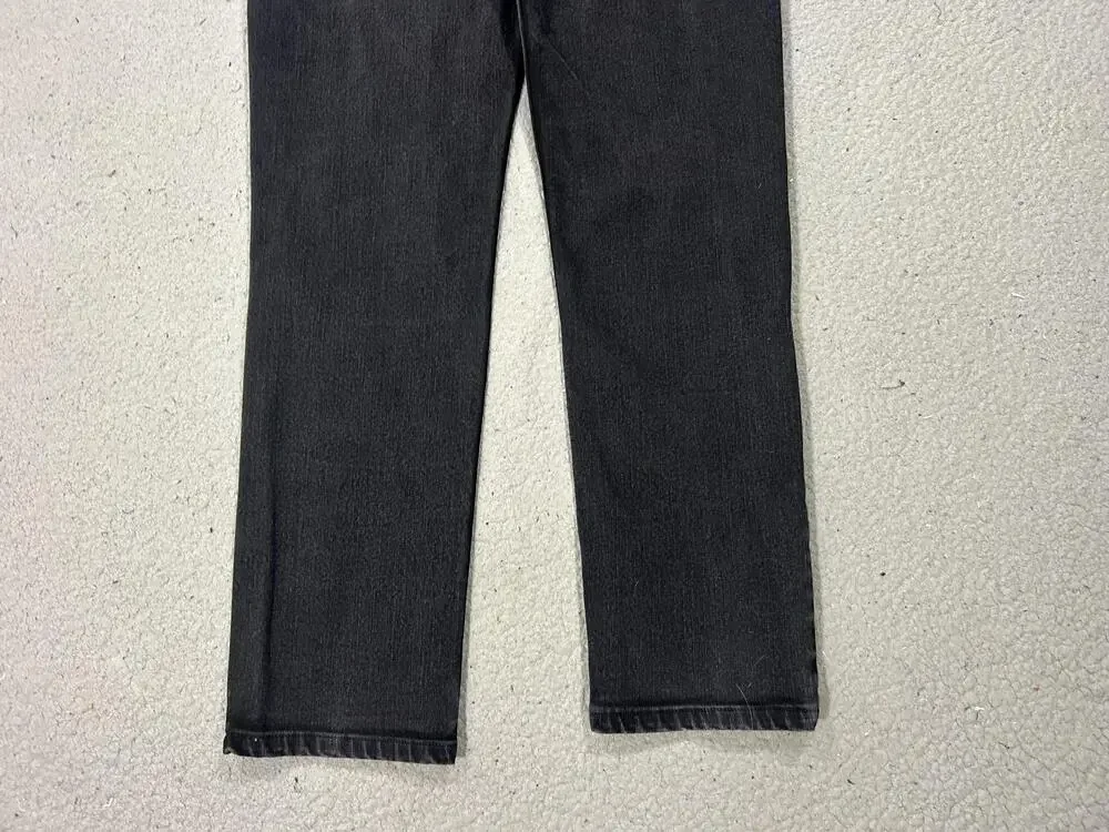 Levis 511 Jeans Mens 28x26 Gray Slim Fit Stretch Denim Charcoal Wash Zip Fly